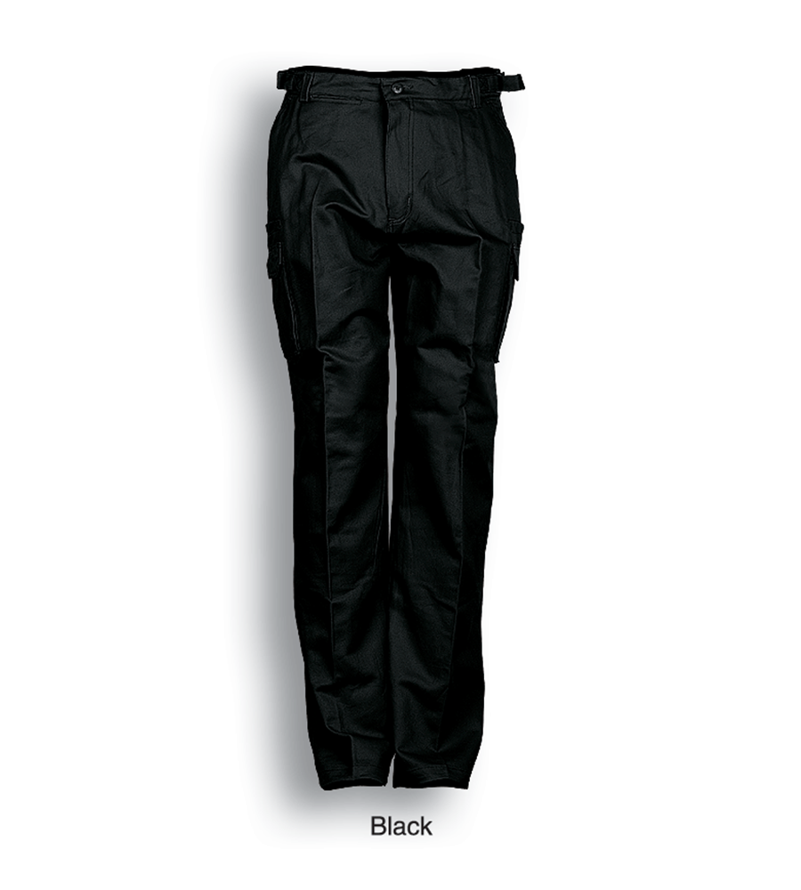 Cotton Drill Cargo Work Pants