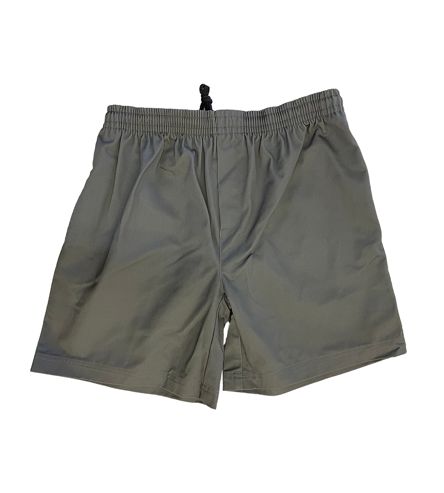 CR Full Elastic Grey Shorts