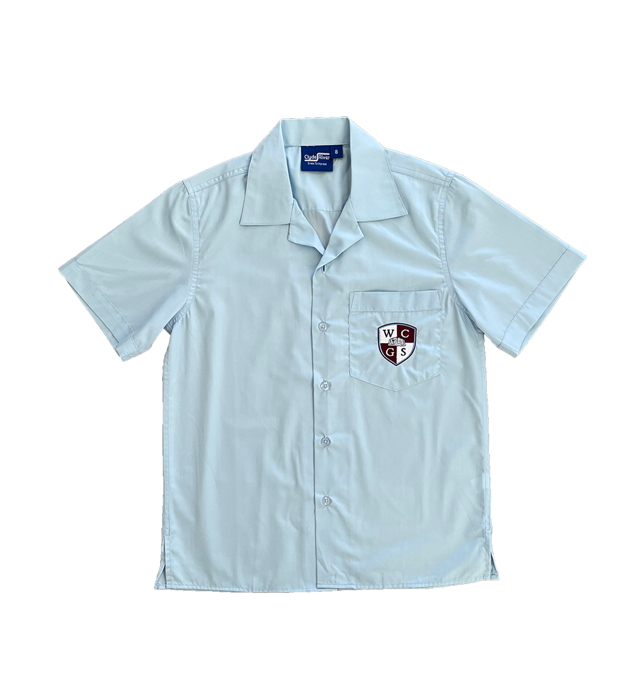 WCGS Boys S/S Sky Shirt
