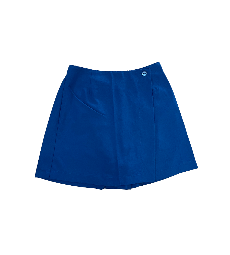 Girls Royal Blue Skort