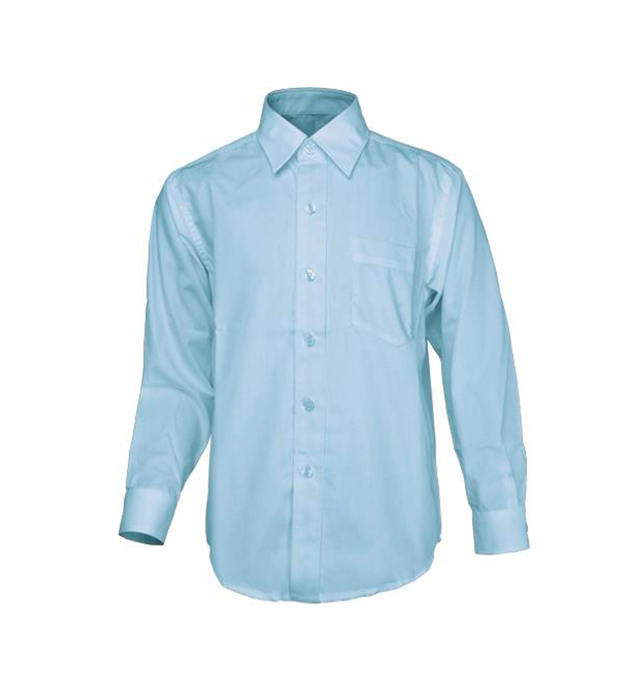Boys Long Sleeve School Shirt