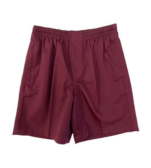 Boys Maroon Shorts