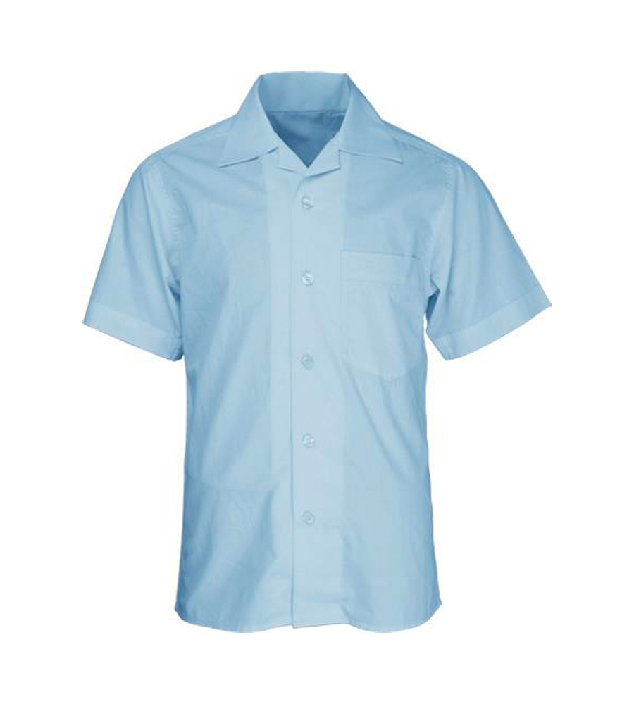 Boys S/S Open Neck Shirt - BOC