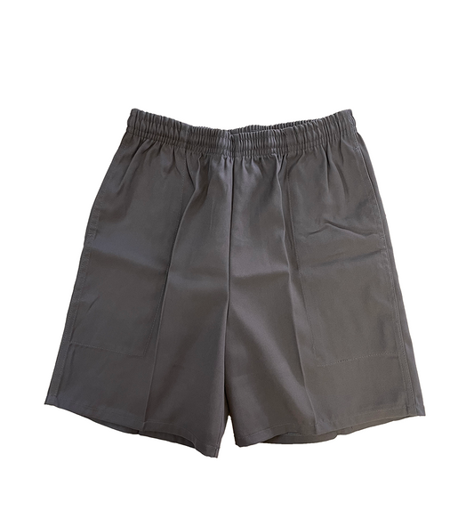 Boys Elastic Waist Short GREY