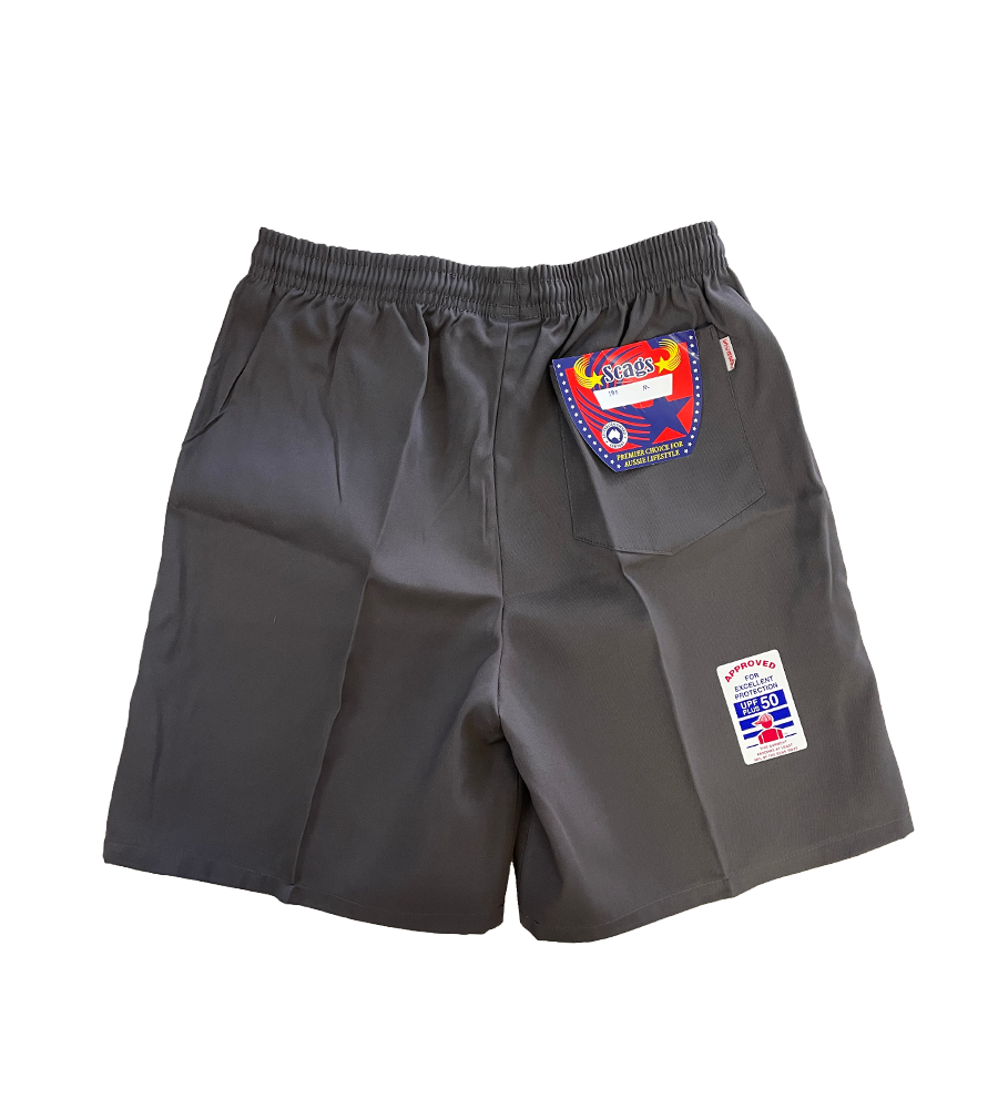 Mens Gab E/W Rugger Style Grey Short