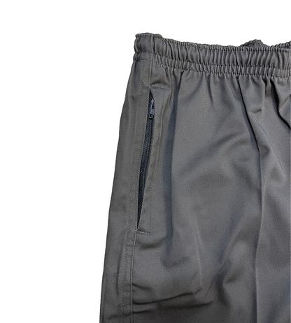 TX Boys Grey Shorts with zip