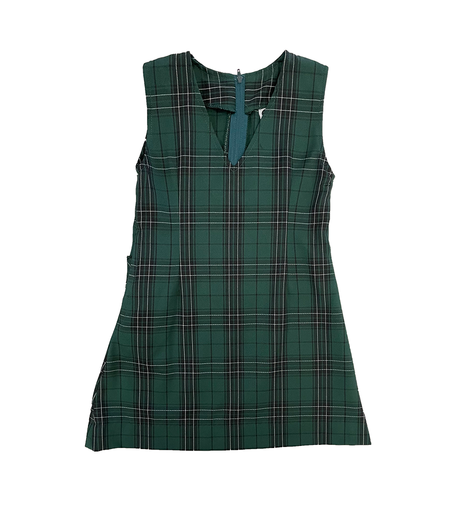 Bottle/White Check Tunic