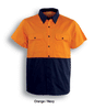 Hi-Vis S/S Cotton Twill Shirt